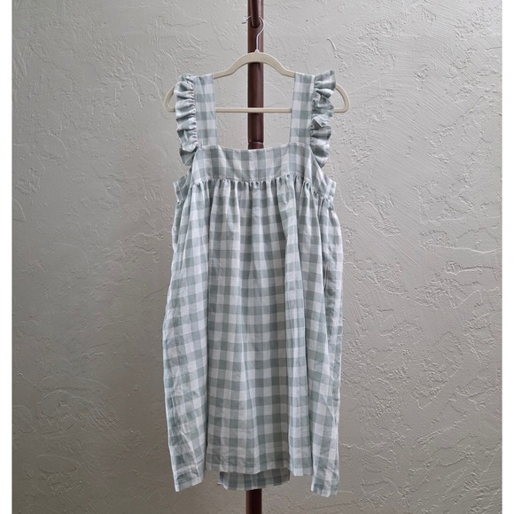 Dresses & Skirts - D266. Gingham Ruffle-Strap Sundress